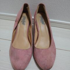 ピンクパンプス♡ヒールゴム新品♡