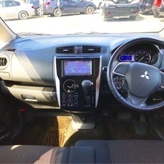 全国自社ローン#MYNEOオートローン　ekカスタム　走行65000km 本州仕入　函館在庫の画像