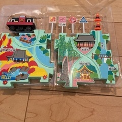 トロッコ列車　パズルマップ