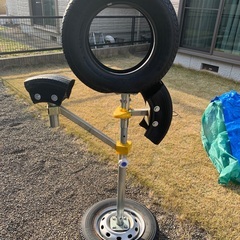 剣道用の練習用打込み台ですの画像