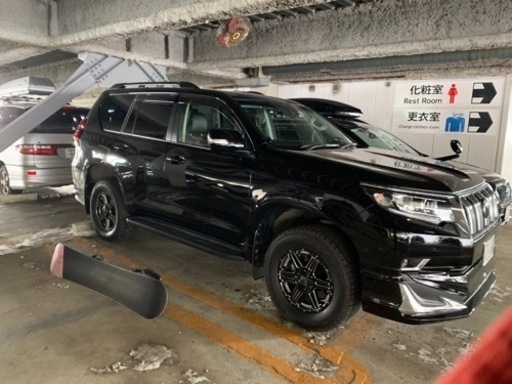 プラド150後期　スタッドレスタイヤホイール　ヨコハマ　アイスガード