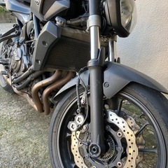2017年式　YAMAHA MT07 ヤマハ  令和４年10月まで車検あり！の画像