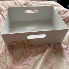 無料　MUJI ファイルボックス1/2の画像
