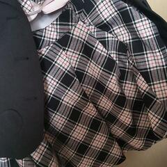 1３０センチ★女の子🖤ハートポケット🖤スーツの画像