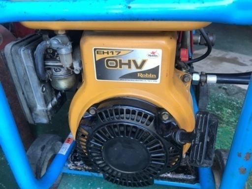 【中古】フルテック エンジン高圧洗浄機530GF Robinエンジン EH17