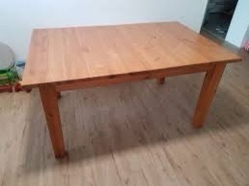 IKEA  STORNAS ダイニングテーブル　BORJE チェア6脚あり