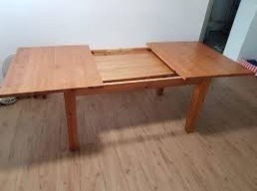 IKEA  STORNAS ダイニングテーブル　BORJE チェア6脚あり