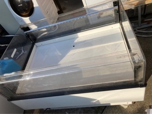 E58Y 冷蔵ショーケース アイランドタイプ SAR-ES120FENA 幅1170×奥行870×高さ830mm 引き取り限定 SANYO 業務用　ショーケース