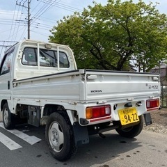 【売約御礼】アクティトラック　年式平成2年　車検令和4年12月18日　40,000キロの画像