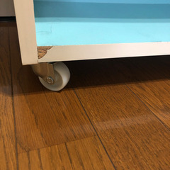 木製 棚   二つ  CD 入れ木製  3点セットの画像