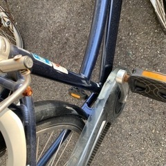 【お取引進行中】ブリヂストン   アルベルトロイヤル  ネイビー　自転車の画像