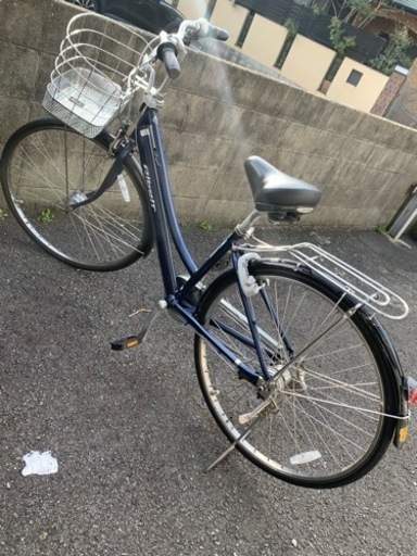 【お取引進行中】ブリヂストン   アルベルトロイヤル  ネイビー　自転車