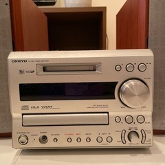 【ONKYO】 CD MDコンポ　年代物の画像