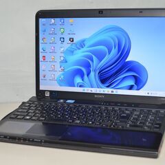 中古良品 最新Windows11+office 爆速SSD256GB SONY VPCCB48FJ core i5-2450M/4GB/15.6インチ/ブルーレイ/カメラ/HDMI/無線/便利なソフト