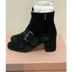 新品未使用＊miumiu ショートブーツ
