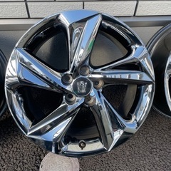 【美品】トヨタクラウン220系RSスパッタリングホイール4本セット　18インチの画像