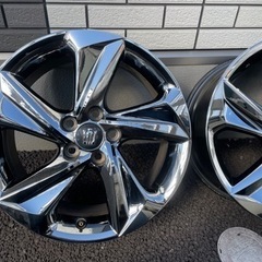 【美品】トヨタクラウン220系RSスパッタリングホイール4本セット　18インチの画像