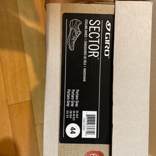 新品価格33220円　【ロードバイク　SPDシューズ】 GIRO sector サイズ44