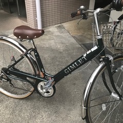 gimlet【ギムレット 】自転車 27インチ LEDオートライト付き