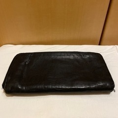 【やや美品】And A レザー 財布 長財布 ウォレットの画像