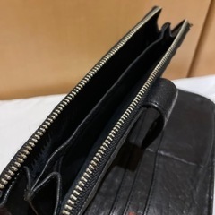 【やや美品】And A レザー 財布 長財布 ウォレットの画像