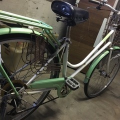 26㌅　自転車　ジャンクの画像