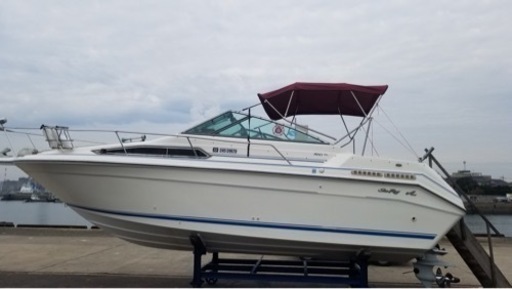 値下げしました、シーレー250 R8年12月船検有り.新品パーツいろいろ装着、150アワー陸置き、フルボディーカバー付き、オーニング、バッテリー、その他、新品