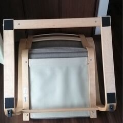 (お引渡し決定)イケア　椅子　ポエング　クッション付き２の画像