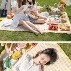 レジャーシート ピクニックマット防水 マット 折り畳み 簡単収納 持ち運び便利の画像
