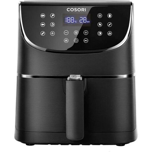 【未開封 新品】ノンフライヤー COSORI 3.5L 電気フライヤー 黒　無料のおまけあります。