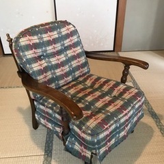 飛騨産業の一人用ソファー　2脚の画像