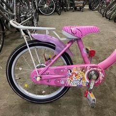 【2303】幼児車　18インチ　プリンセス　7,200円（防犯・税込）