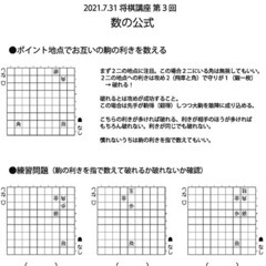 完全無料！将棋教室★生徒募集中（講師も）★日本将棋連盟 庄内支部の画像