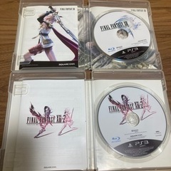 PS3 ファイナルファンタジー13、13-2のセットの画像