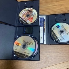 PS2 ソフト3本セット　グランドセフトオートサンアンドレアス、ファイナルファンタジー10.10-2の画像