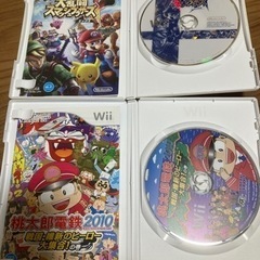 Wii ソフト2本セット　大乱闘スマッシュブラザーズ、桃太郎電鉄2010戦国・維新のヒーロー大集合！の巻の画像