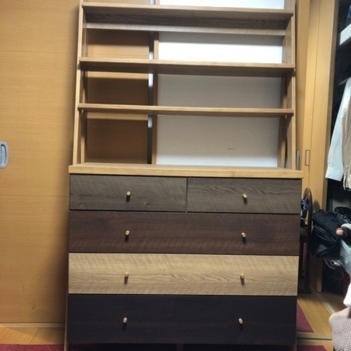 ニトリ　タンス　チェスト　ナチュラル　木目調　美品　値下げ！早い者勝ち