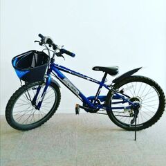 あさひサイクル　ジュニアサイクル　22インチの画像
