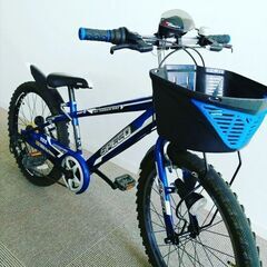 あさひサイクル　ジュニアサイクル　22インチの画像