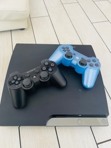PS3本体＋コントローラー2個＋付属品＋ゲーム3種
