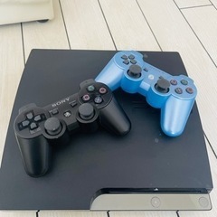 PS3本体＋コントローラー2個＋付属品＋ゲーム3種