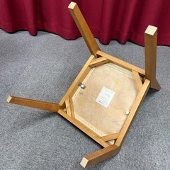 無印良品　天然木（バーチ材）チェア【無料】の画像