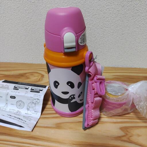 【新品未使用】2WAY子供水筒　600ml