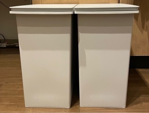 引き渡し先決まりました【無印良品】ダストボックス2個