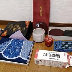 譲渡者決定。本漆-七々子塗り、茶道セット。