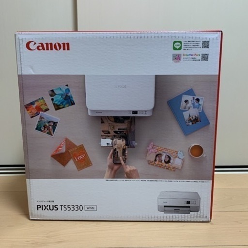 【未使用品】CANON　キャノン　TS5330　プリンター　複合機　未開封 販売終了】インクジェット複合機 PIXUS TS5330(ホワイト