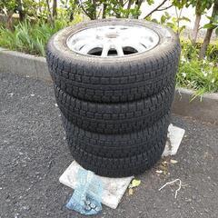 スタッドレスタイヤホイールセット　軽自動車