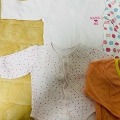 ベビー服　子供服　ロンパース70 80サイズ　9着セットの画像
