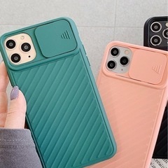 新品未使用　スライドカバー カメラレンズ保護iPhoneケース　iPhoneXS Maxの画像