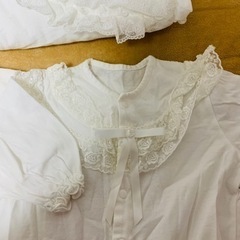 新生児用　セレモニードレス　おくるみセットの画像